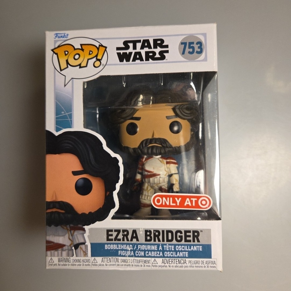 Funko Pop Star Wars: EZRA BRIDGER #753 (Ahsoka Series) Target Exclusive!‎